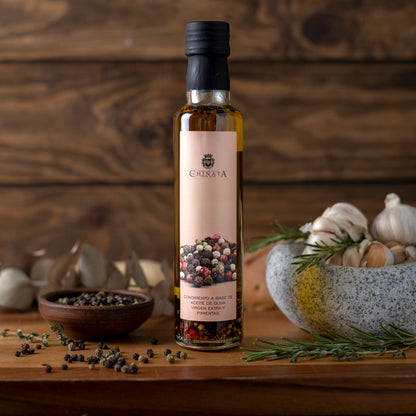 Aceite oliva extra virgen aromatizado c_pimienta 250ml La Chinata