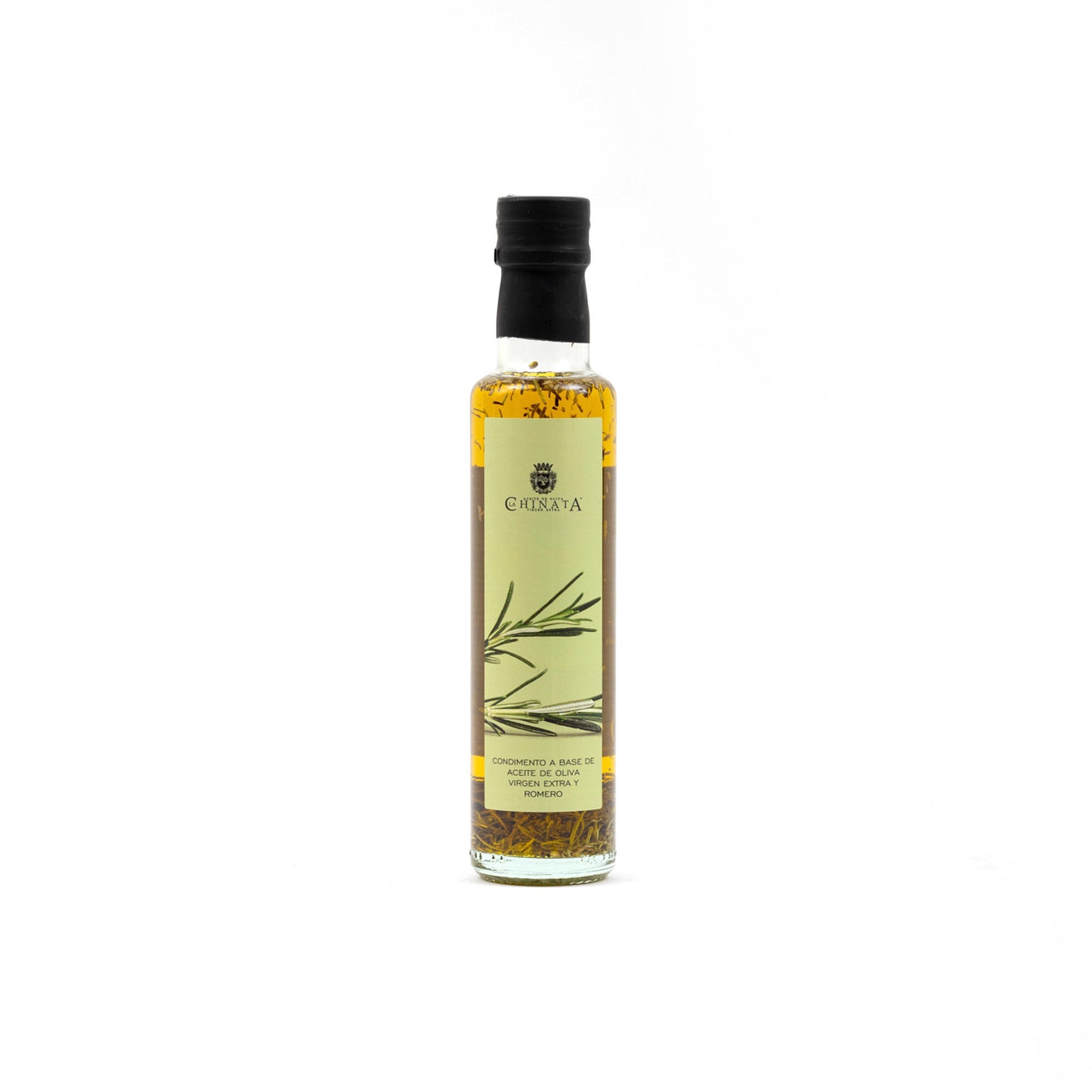 Aceite oliva extra virgen aromatizado c_romero 250ml La Chinata