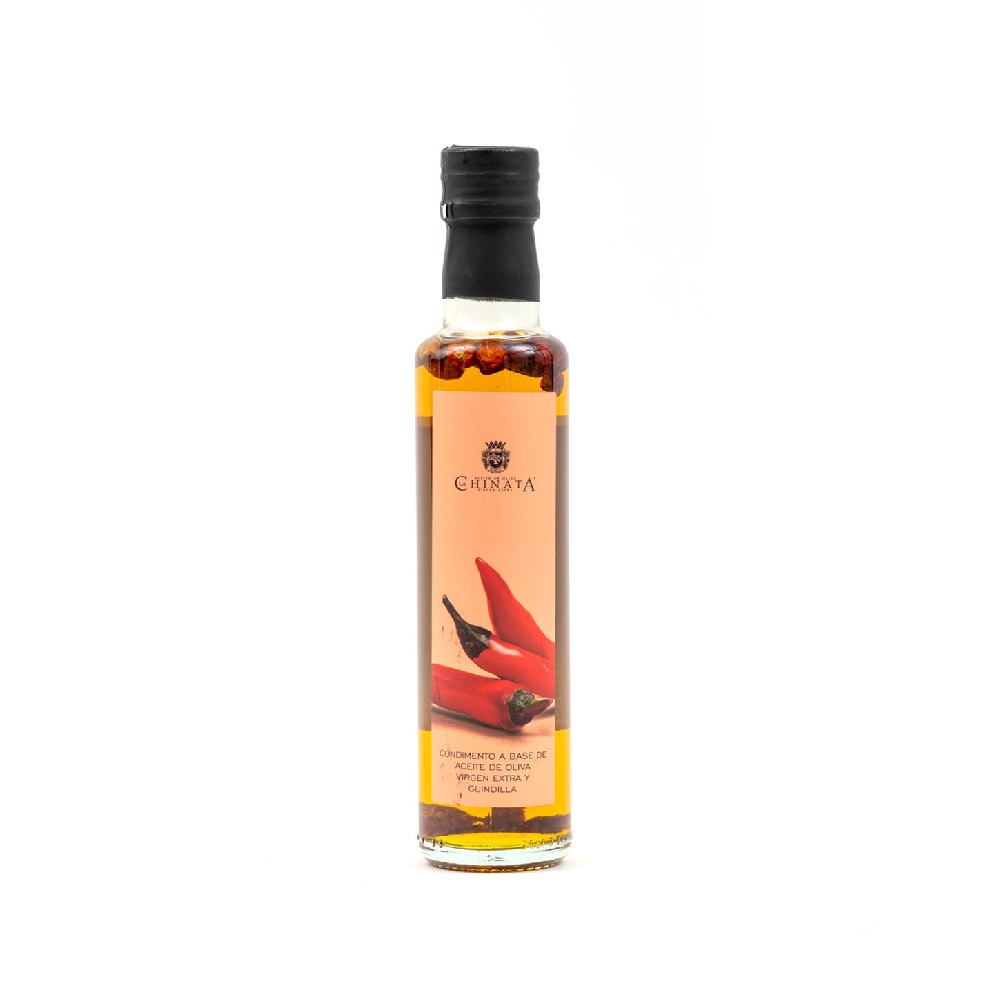 Aceite de oliva extra virgen aromatizado con ají 250ml La Chinata
