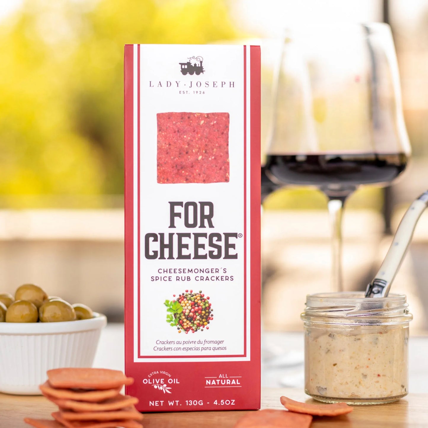 Crackers con especias 130 grs Lady Joseph