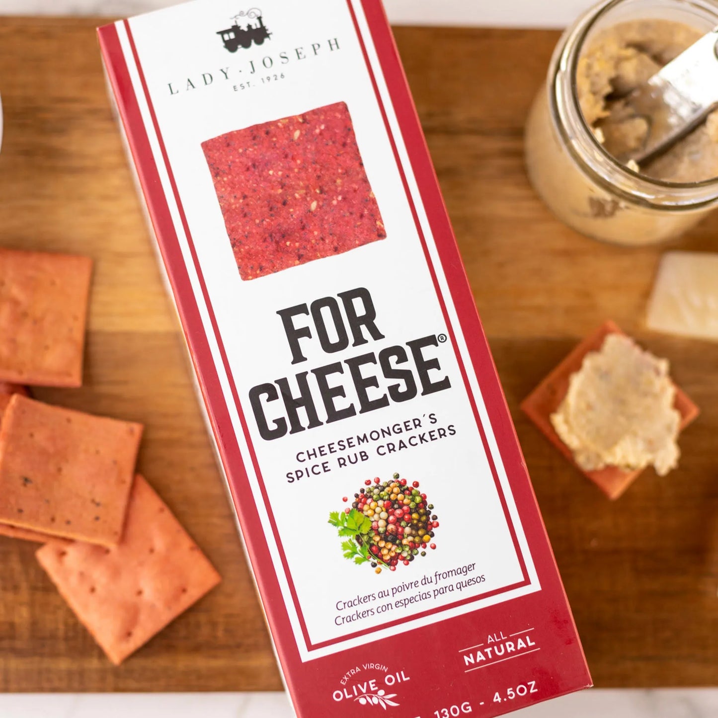 Crackers con especias 130 grs Lady Joseph