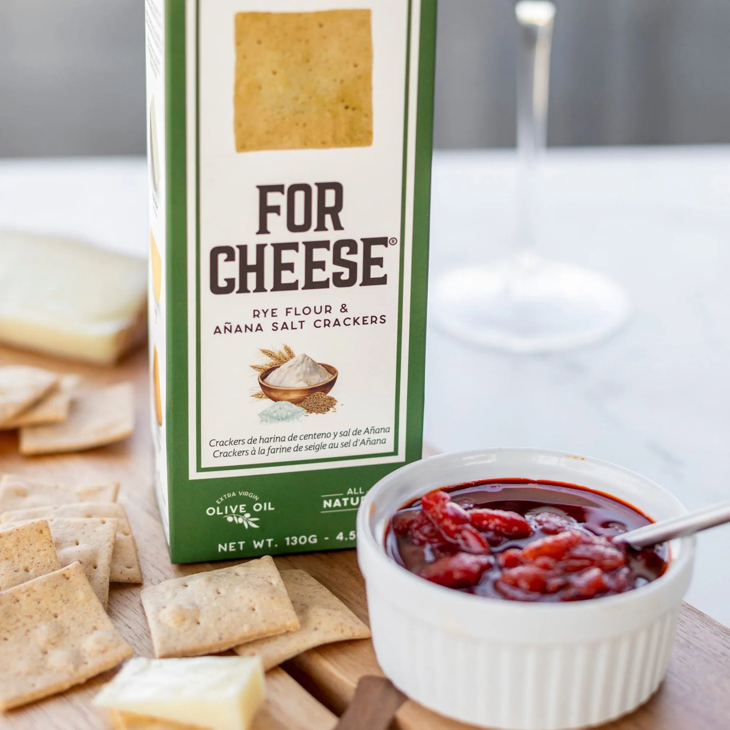Crackers con Harina de Centeno y sal 130 grs Lady Joseph