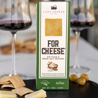 Crackers con Harina de Centeno y sal 130 grs Lady Joseph