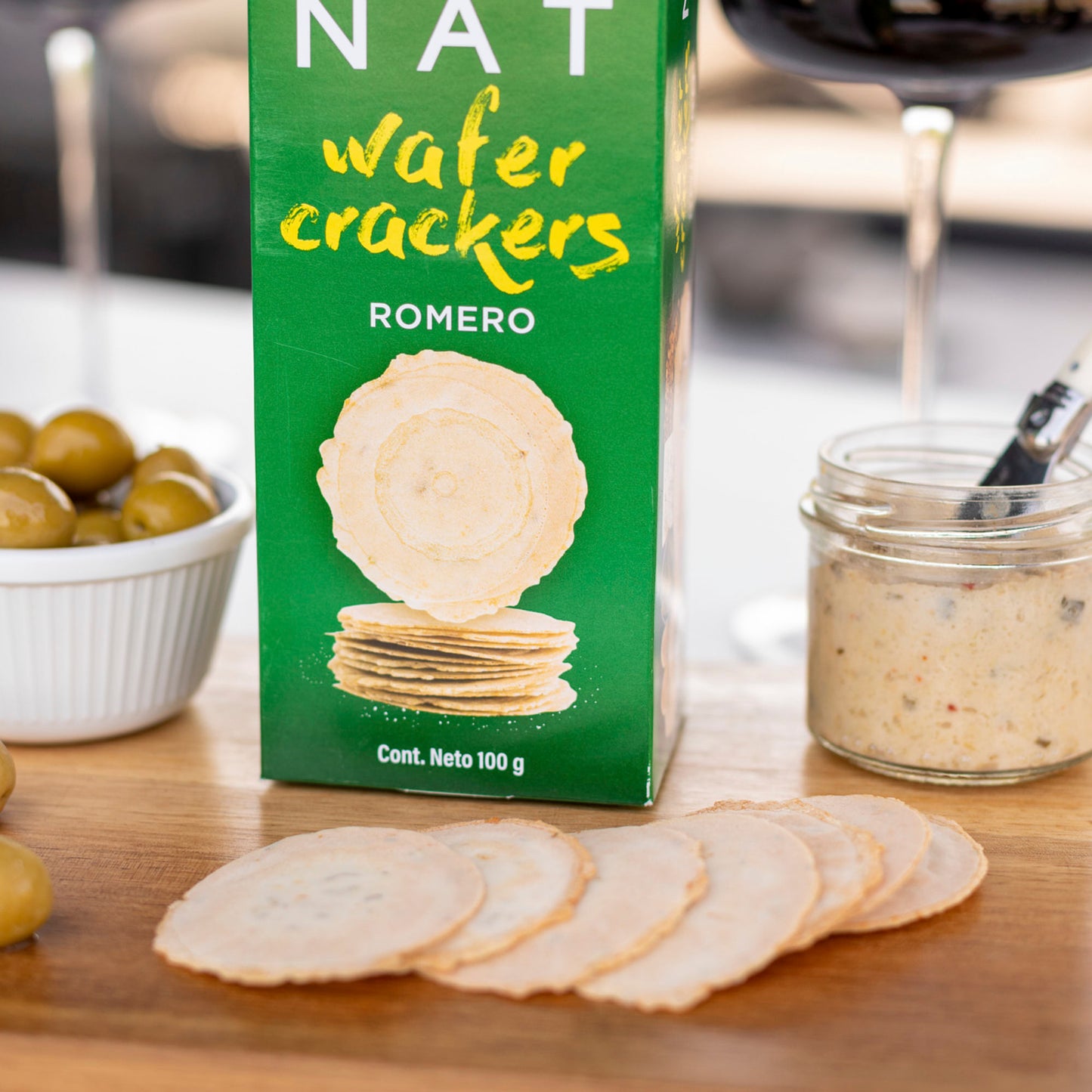 Galletas Wafer Cracker Romero 100grs Nat