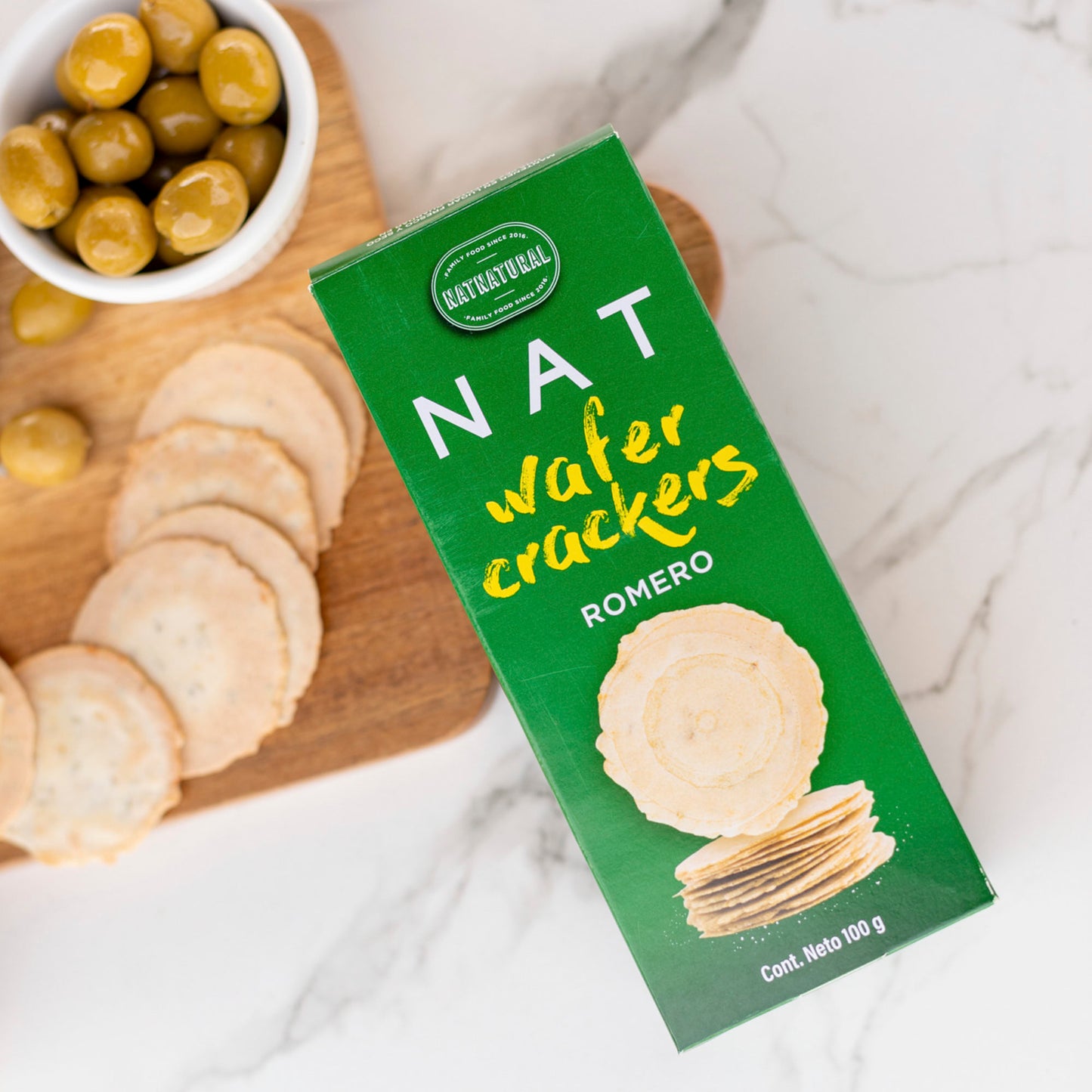 Galletas Wafer Cracker Romero 100grs Nat