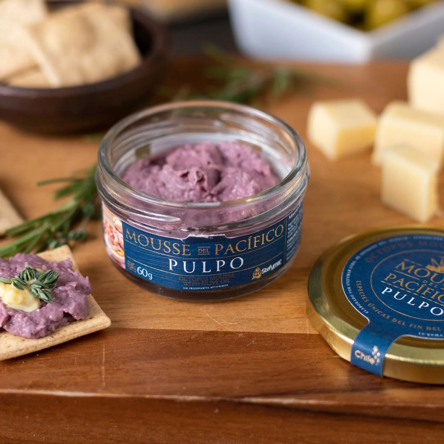 Mousse del Pacífico Pulpo 60 Grs Coquinaria