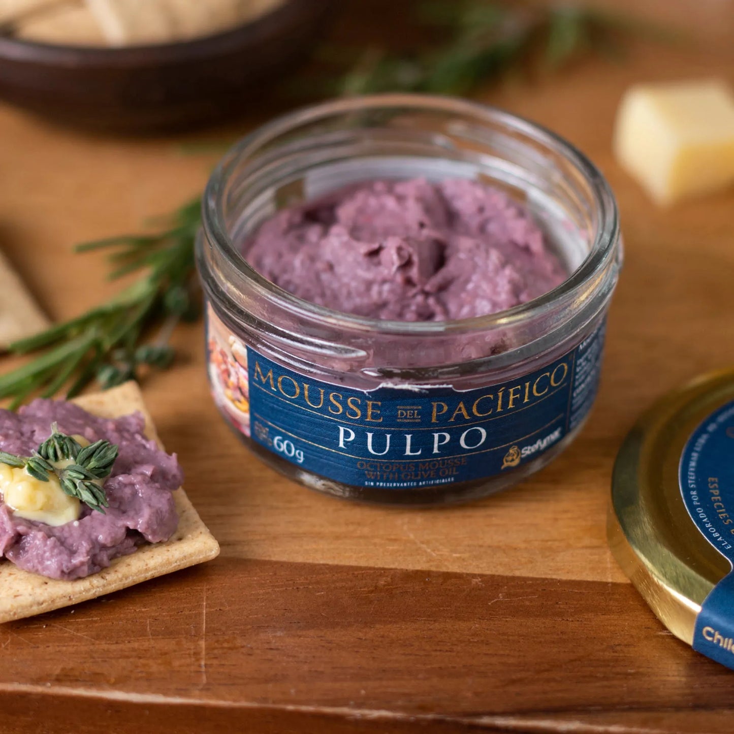 Mousse del Pacífico Pulpo 60 Grs Coquinaria