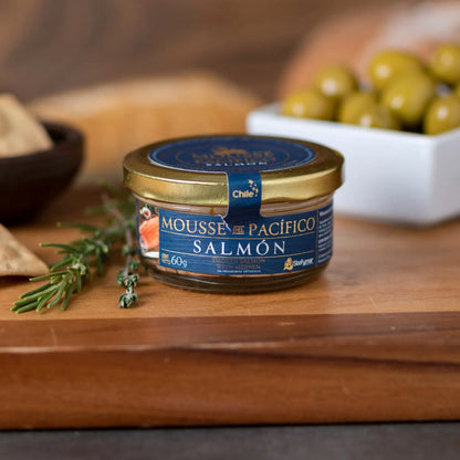 Mousse del Pacífico Salmon Ahumado 60 grs Coquinaria