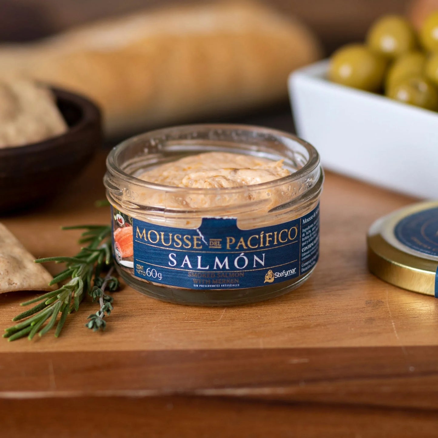 Mousse del Pacífico Salmon Ahumado 60 grs Coquinaria