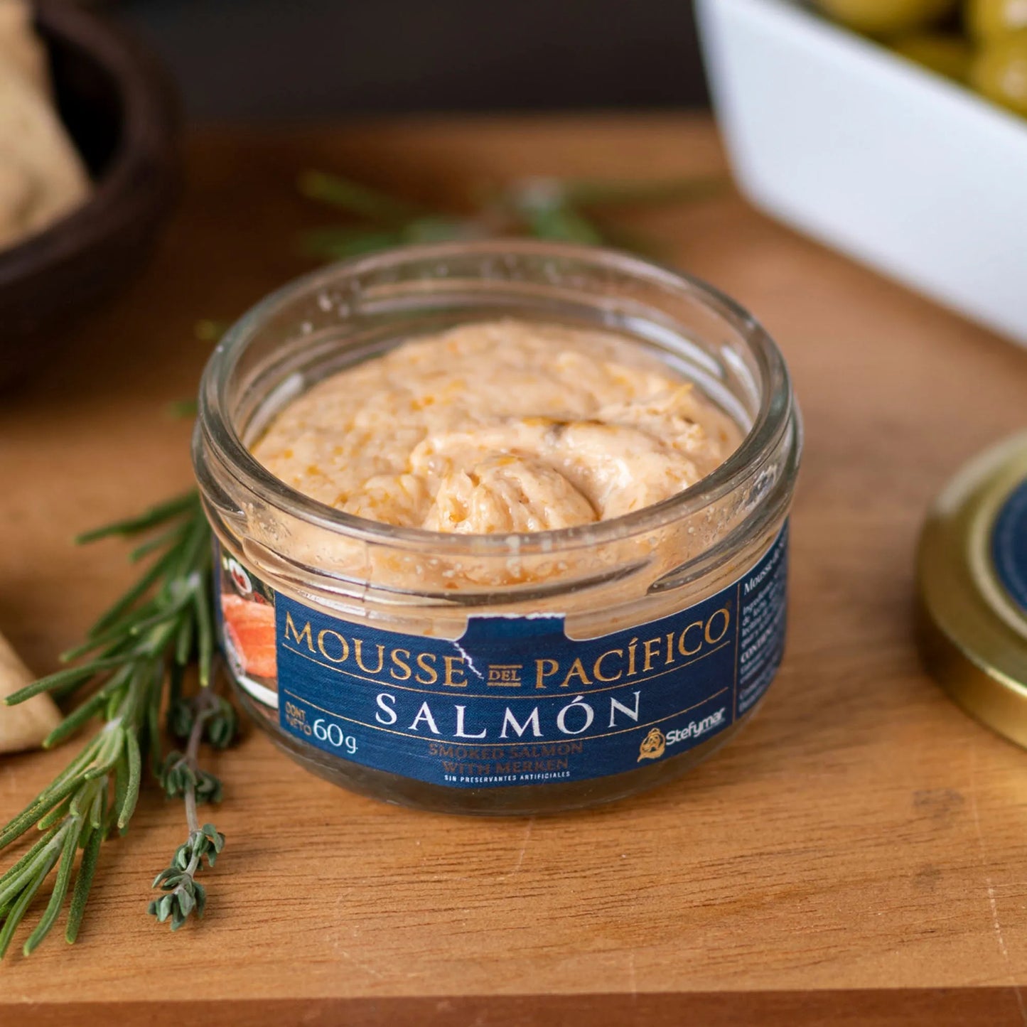 Mousse del Pacífico Salmon Ahumado 60 grs Coquinaria