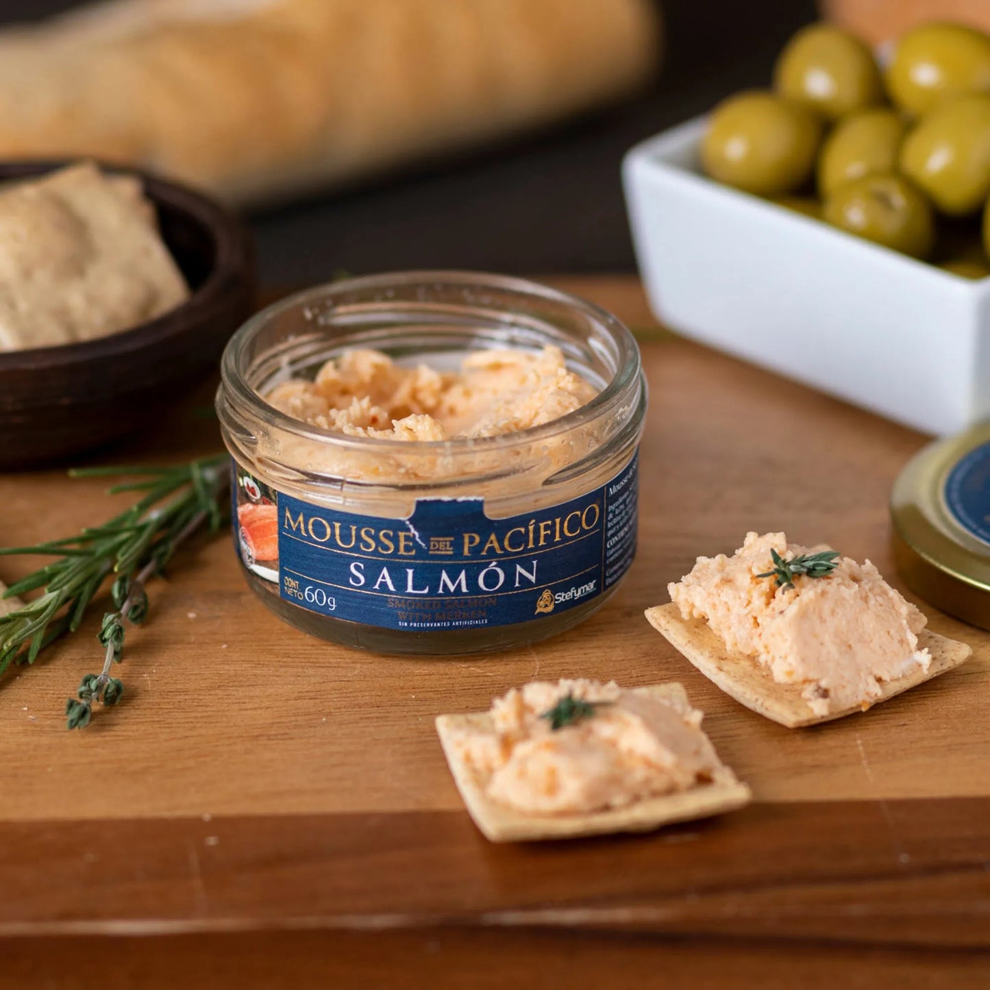 Mousse del Pacífico Salmon Ahumado 60 grs Coquinaria