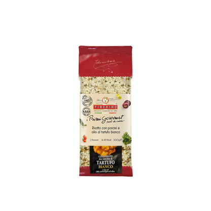Risotto Porcini y trufa blanca 200 grs Tiberino