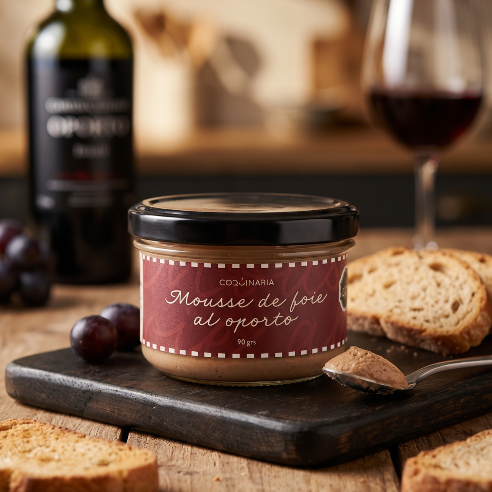 Mousse de Foie al Oporto 90 grs Coquinaria