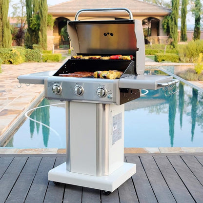 Parrilla A Gas 3 Quemadores KE-P4030 Kenmore.10#Negro