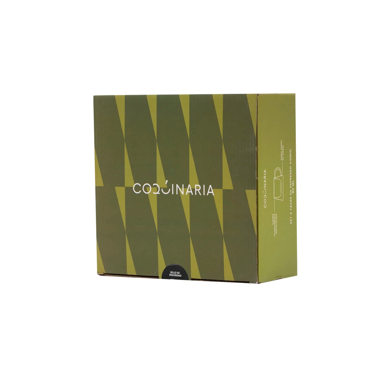 Set 4 Tazas de Espresso 80 ml Coquinaria