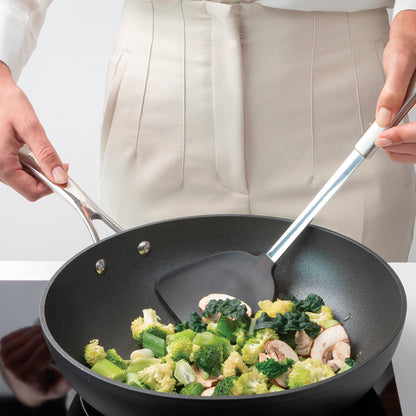 Espátula Wok Silicona Profile Brabantia1#Plateado