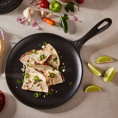 Panquequera Hierro Fundido 26 cm Precurada Victoria1#Negro