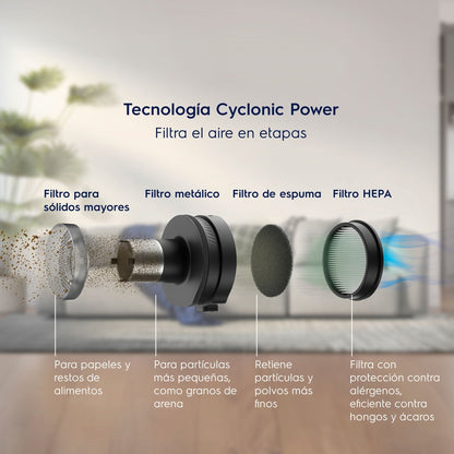 Aspiradora Vertical Inalámbrica Ergorapido 2 en 1 ERG019 Electrolux11#Azul