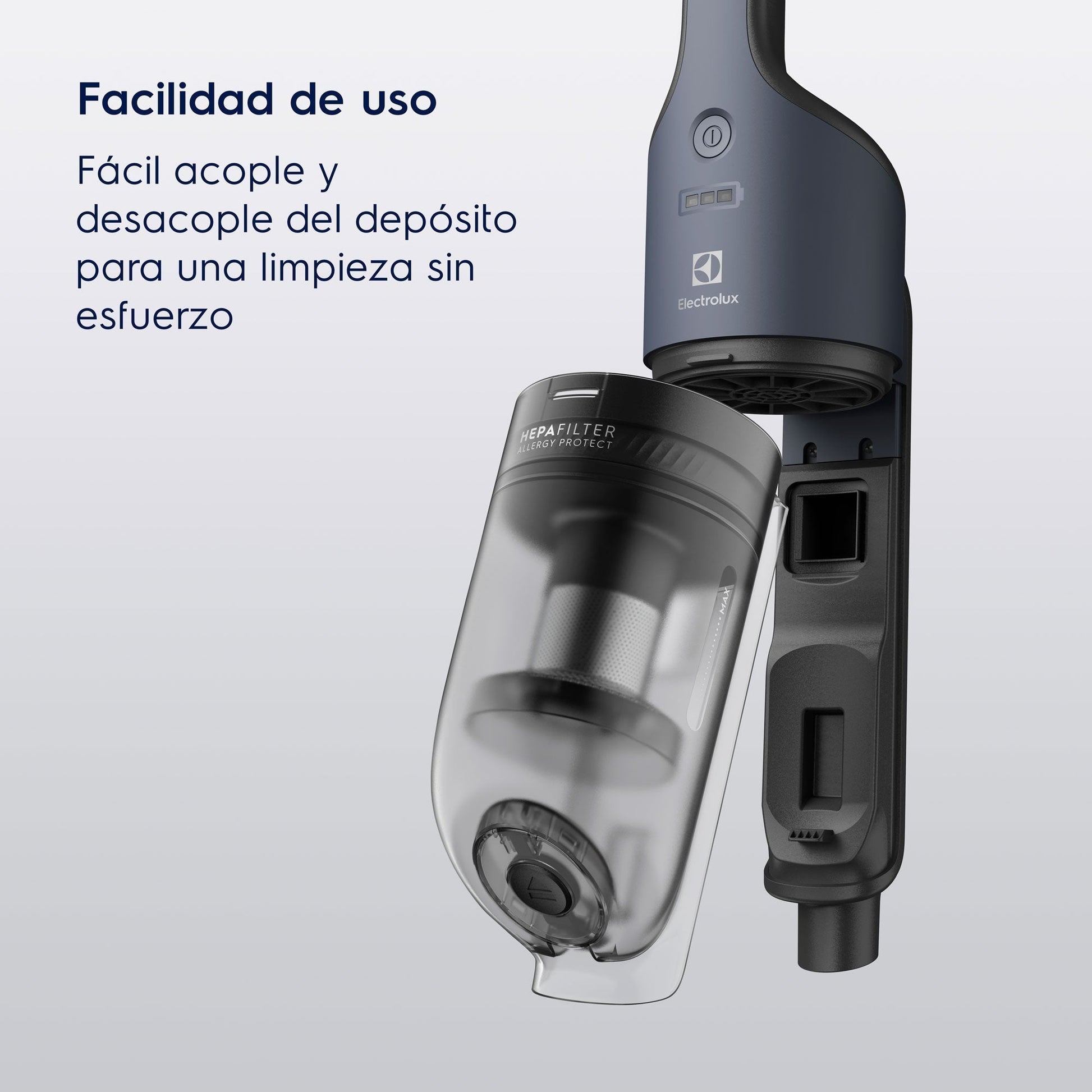 Aspiradora Vertical Inalámbrica Ergorapido 2 en 1 ERG019 Electrolux12#Azul
