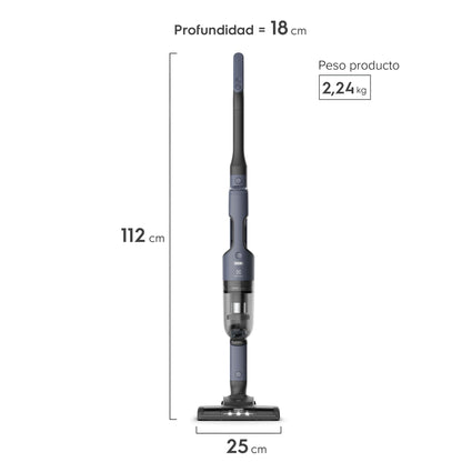 Aspiradora Vertical Inalámbrica Ergorapido 2 en 1 ERG019 Electrolux3#Azul