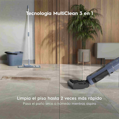 Aspiradora Mopa Inalámbrica MultiClean 3 en 1 EMC2500 Electrolux10#Azul