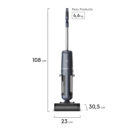 Aspiradora Mopa Inalámbrica MultiClean 3 en 1 EMC2500 Electrolux3#Azul