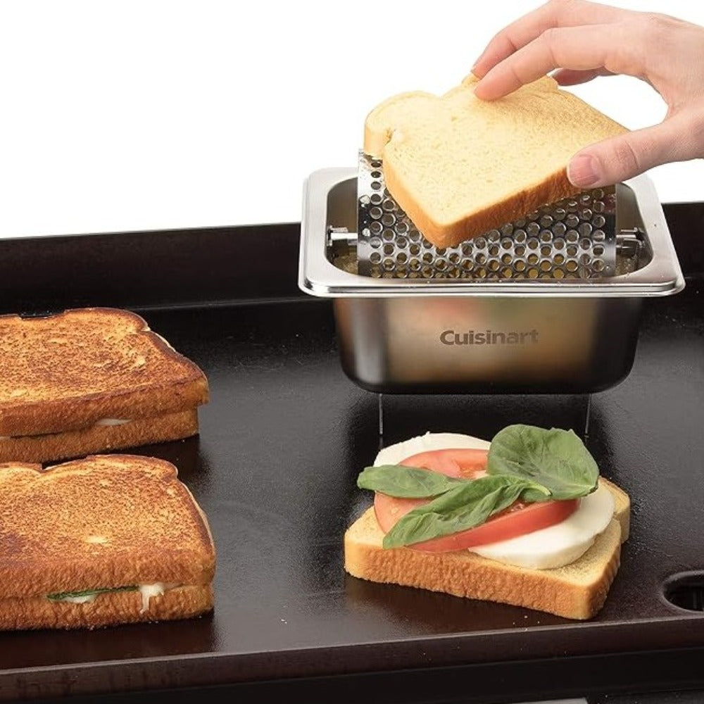 Rueda De Mantequilla De Acero Inoxidable CBW-201 Cuisinart1#Plateado