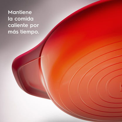 Sartén de Hierro Fundido Esmaltado Expert 26 cm Electrolux9#Rojo