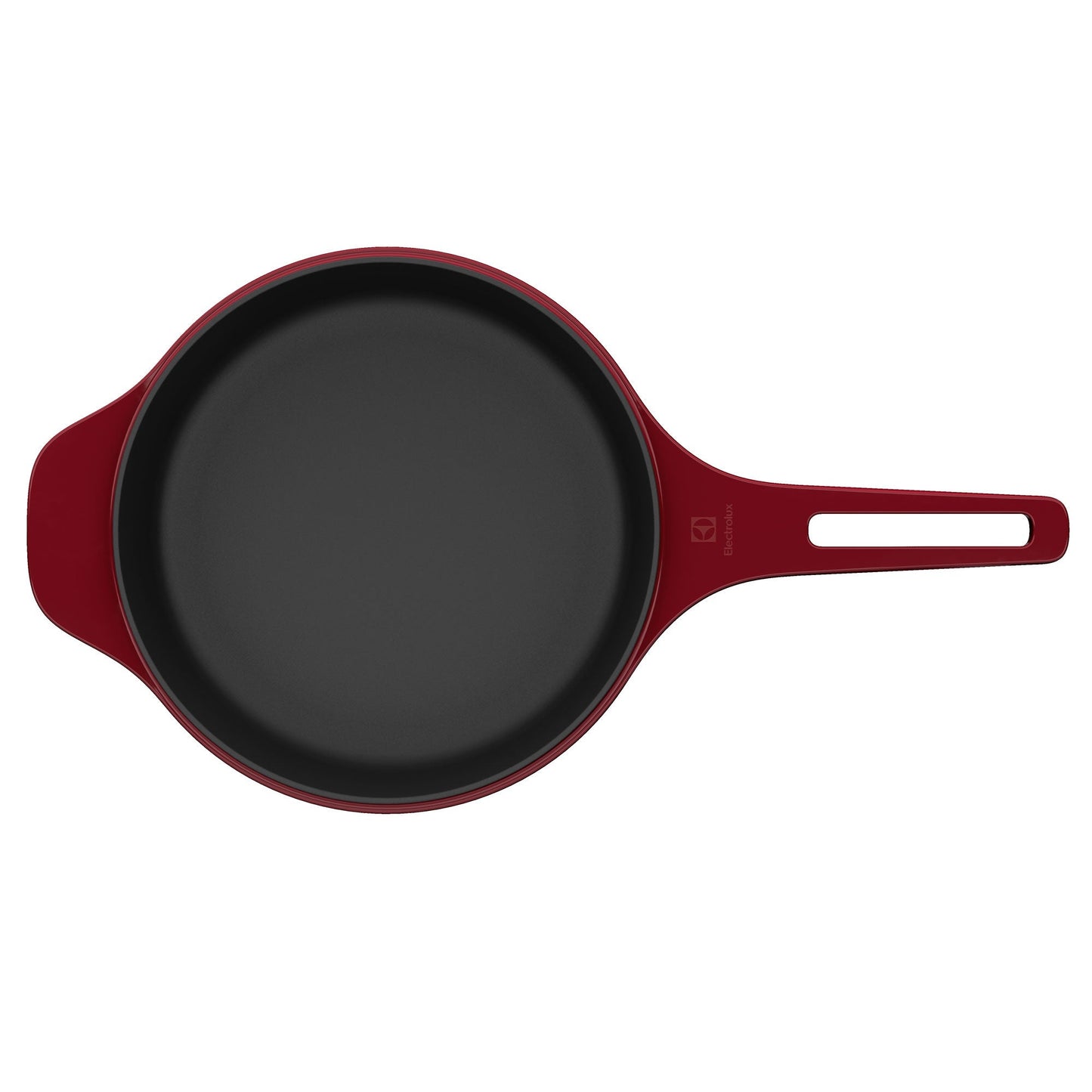 Sartén de Hierro Fundido Esmaltado Expert 26 cm Electrolux5#Rojo
