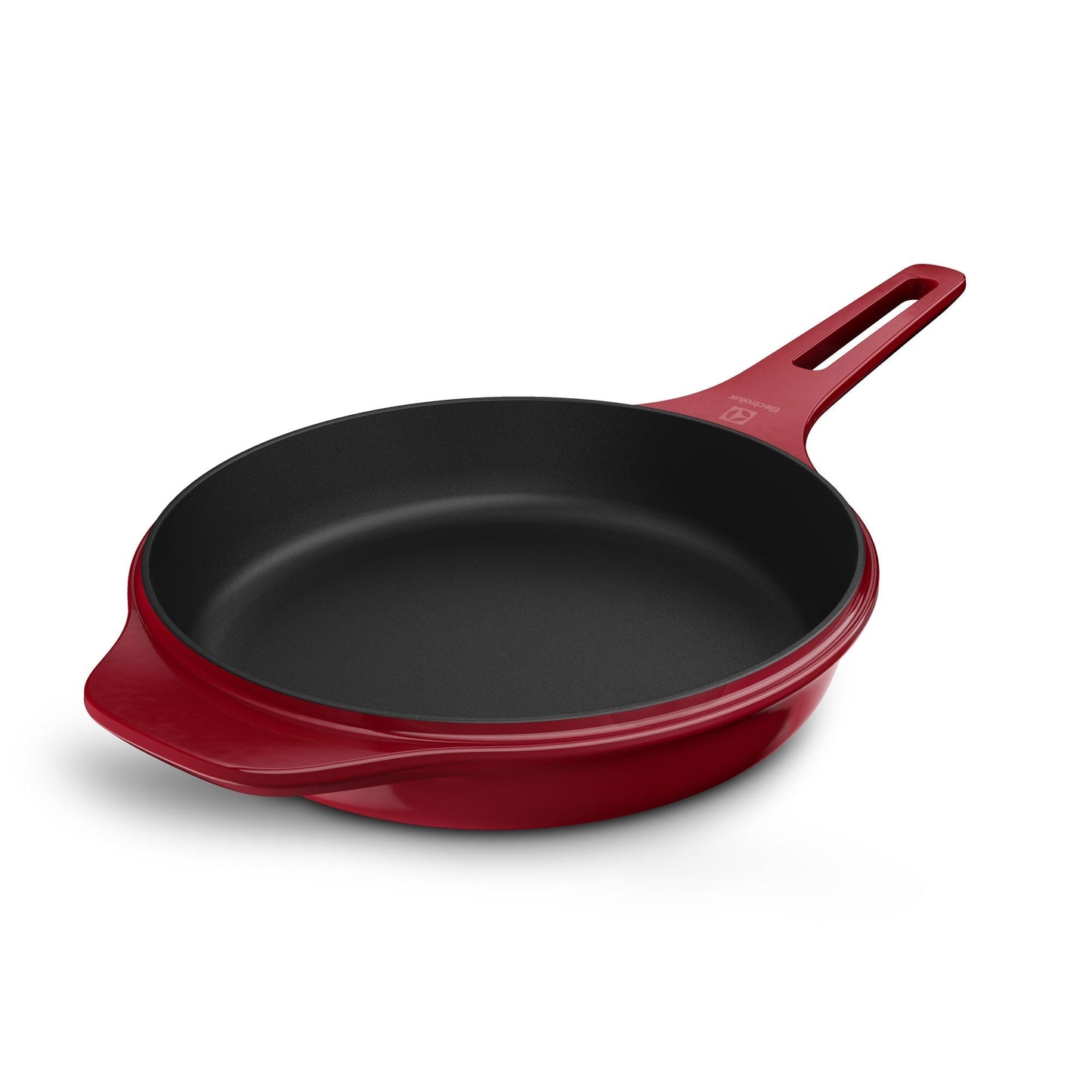 Sartén de Hierro Fundido Esmaltado Expert 26 cm Electrolux2#Rojo