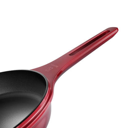 Sartén de Hierro Fundido Esmaltado Expert 26 cm Electrolux4#Rojo