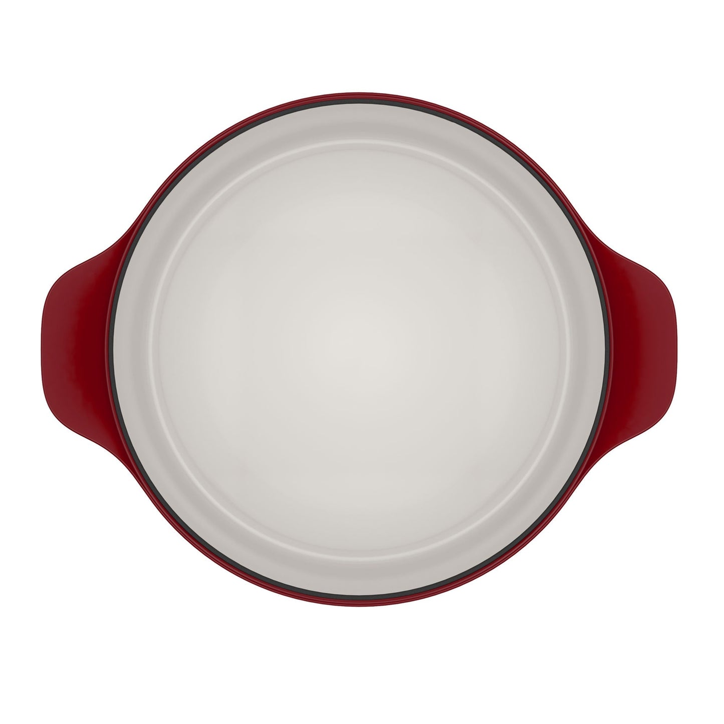 Wok de Hierro Fundido Esmaltado Expert 30 cm Electrolux5#Rojo