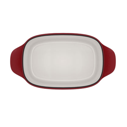 Olla Ovalada de Hierro Fundido Esmaltado Expert 27 cm Electrolux6#Rojo