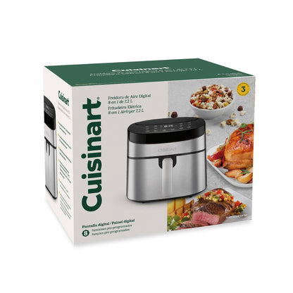 Freidora De Aire 8 En 1 AIR700CL 7.2 Lts Cuisinart9#Plateado