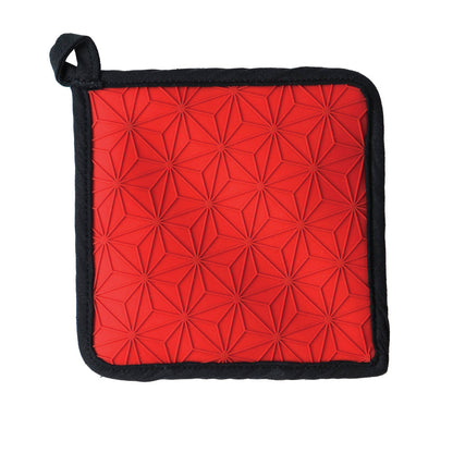 Toma Ollas De Tela Y Silicona Lodge Cast Iron1#Rojo