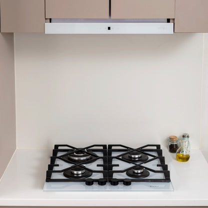 Encimera a Gas Signature White 4 Quemadores 60 cm FDV