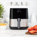 Freidora De Aire Gourmet 5.5 Lts + Recetario Mouvair8#Negro