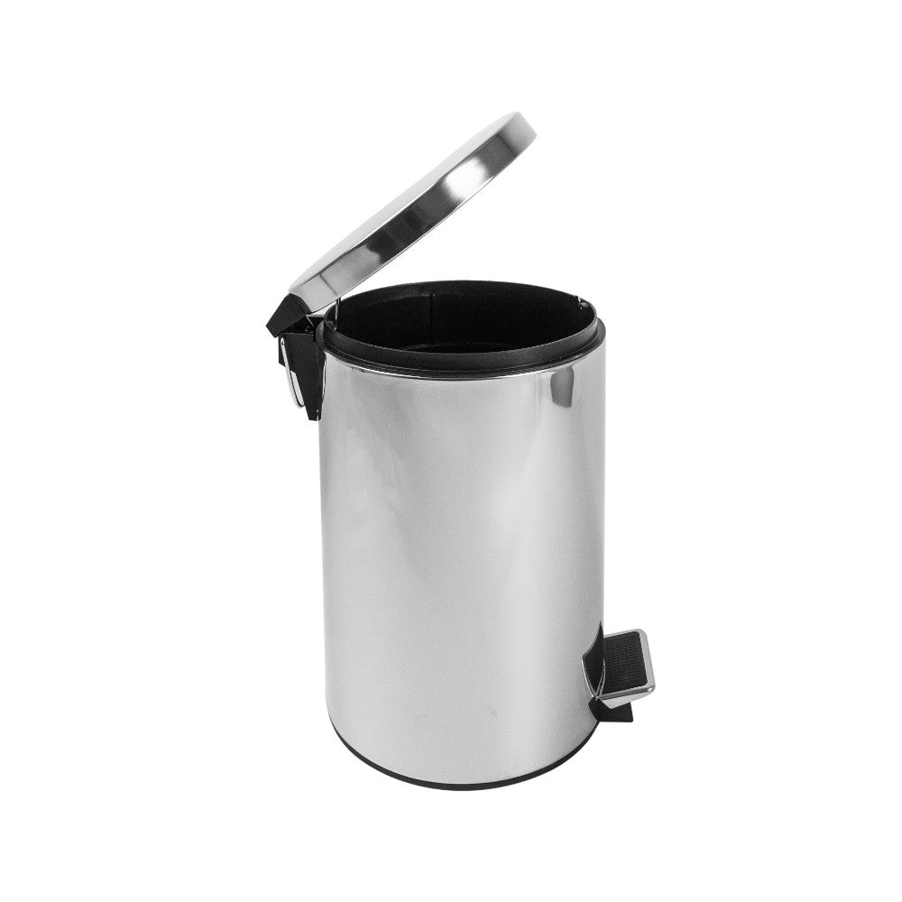 Papelero Inox 12 Lts Decoexpress3#Acero