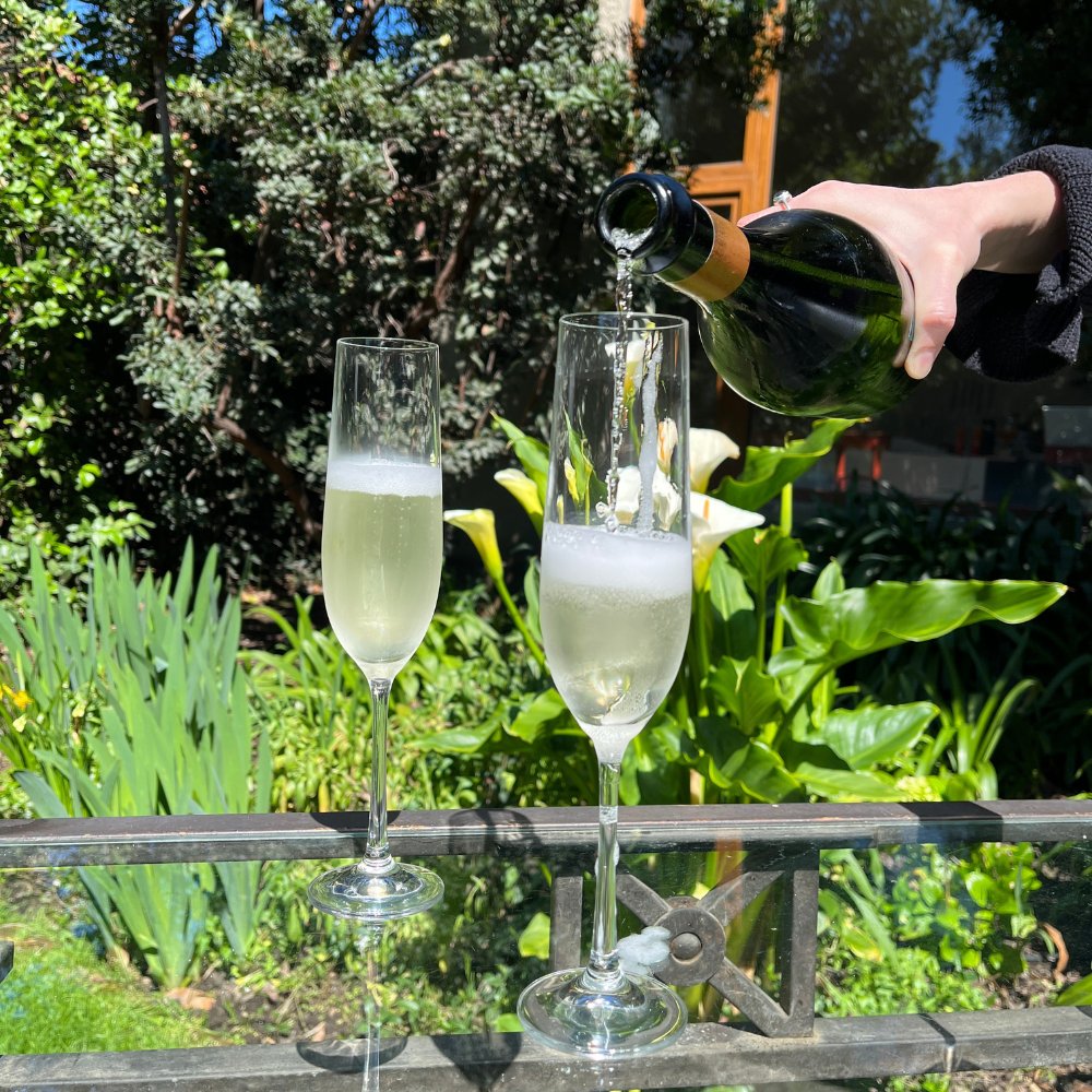 Set 6 Copas Champagne Viola Bohemia3#Sin color