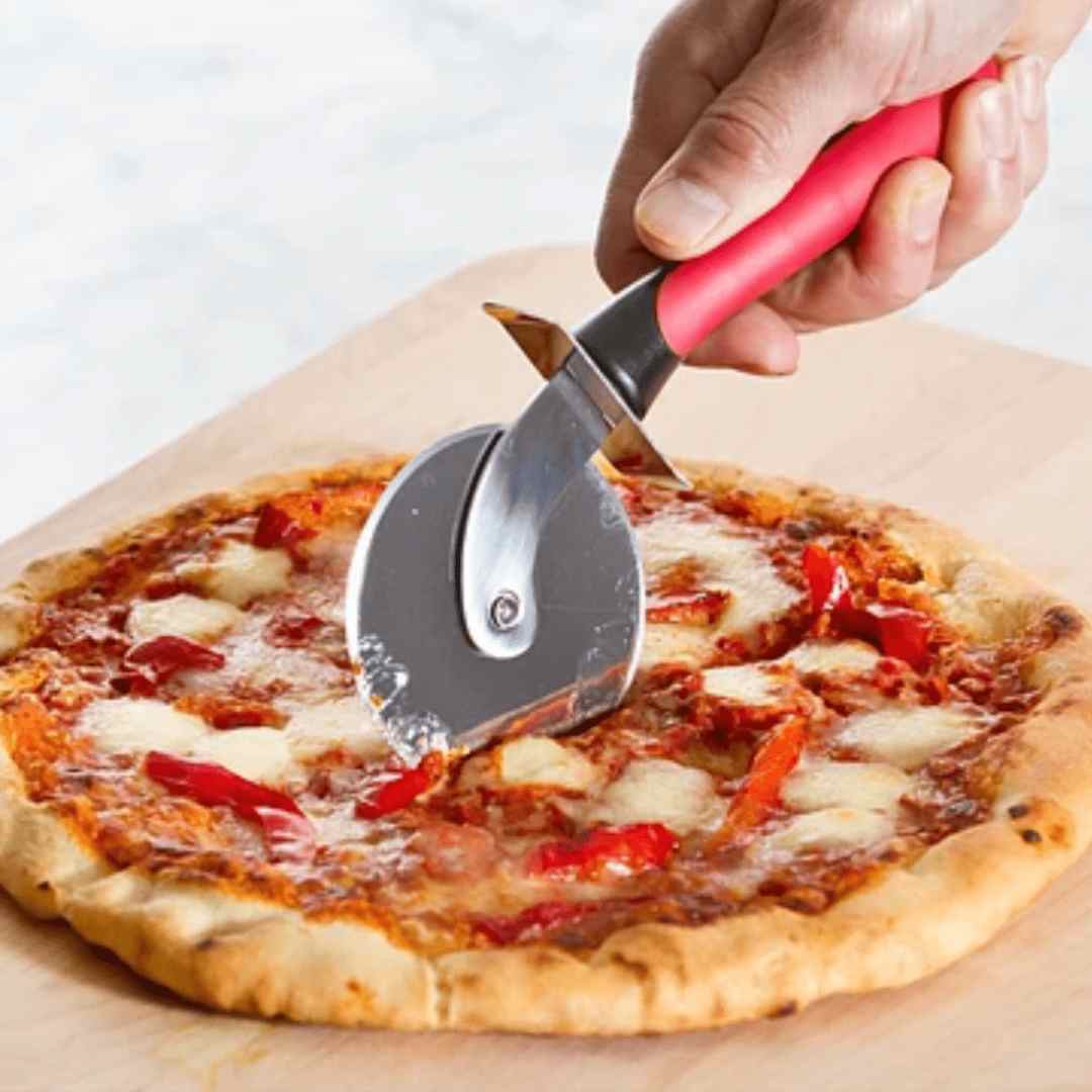 Cortador de Pizza Progressive1#Gris/Rojo