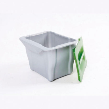 Basurero Colgante 5lt C/Tapa HBT2#Gris