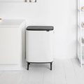 Basurero Bo Touch Hi Balde Plástico 60 Lts Brabantia2#Blanco