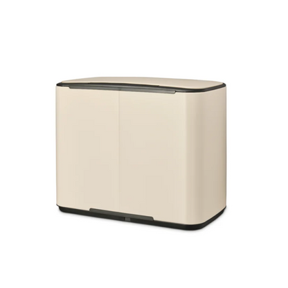 Basurero Pedal Bo 11 + 23 Lts Brabantia8#Beige