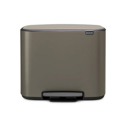 Basurero Pedal Bo 11 + 23 Lts Brabantia3#Grafito