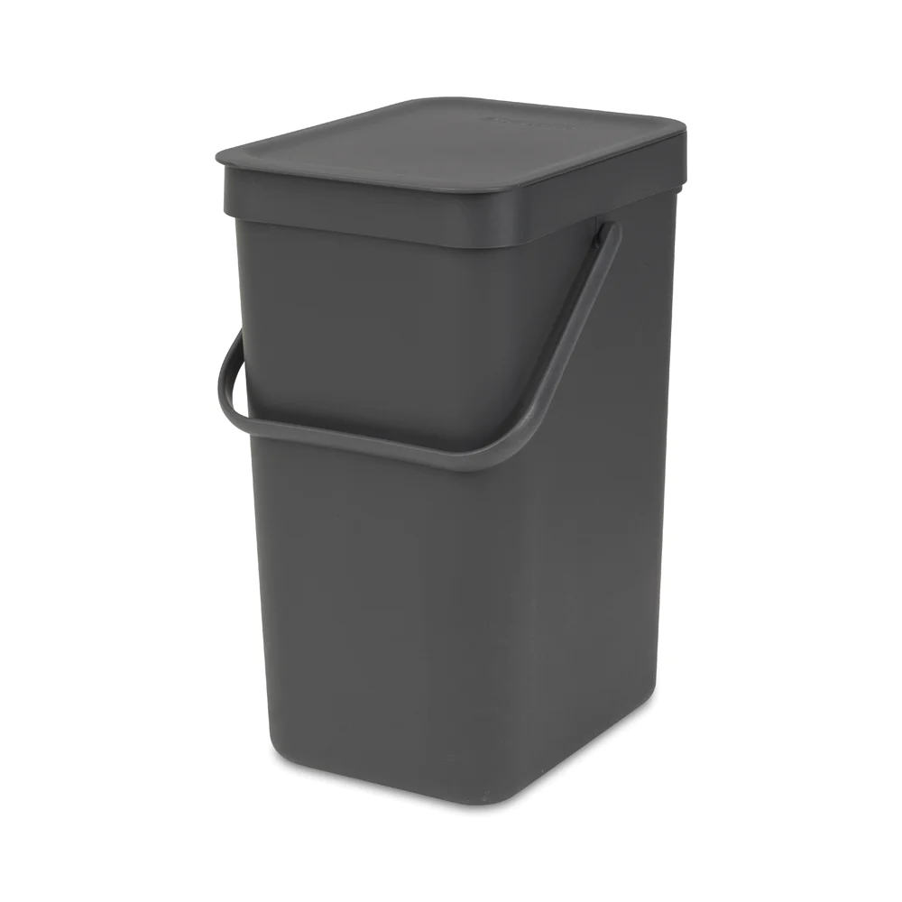Basurero Sort & Go 12 Lts Brabantia8#Negro