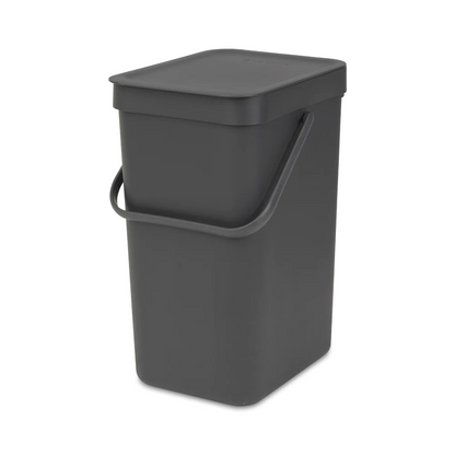 Basurero Sort & Go 12 Lts Brabantia8#Negro