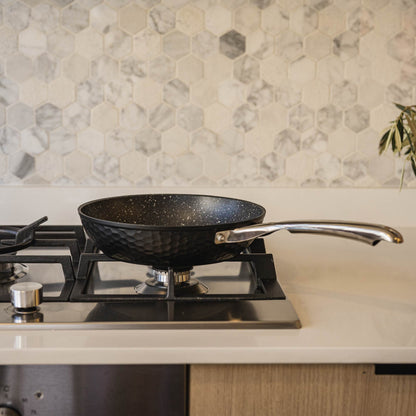 Batería de Cocina Antiadherente Copper 7 Pzs Simplit4#Negro