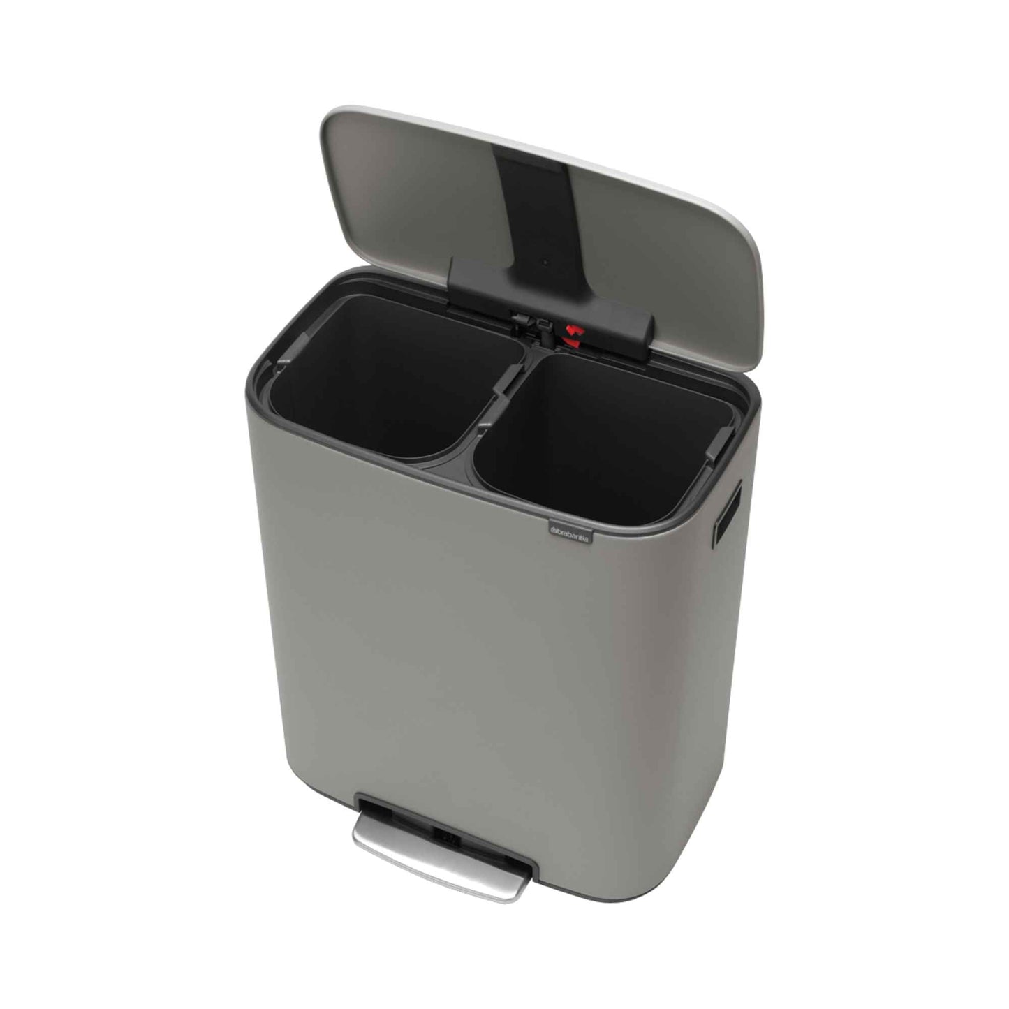 Basurero Pedal Bo 2 x 30 Lts Brabantia15#Gris
