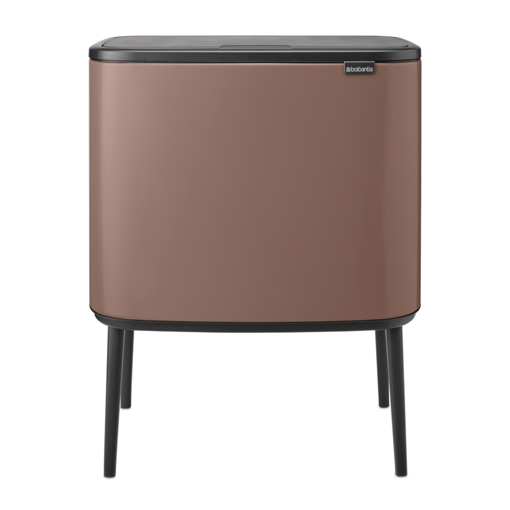 Basurero Bo Touch Balde Plástico 11 + 23 Lts Brabantia9#Blanco