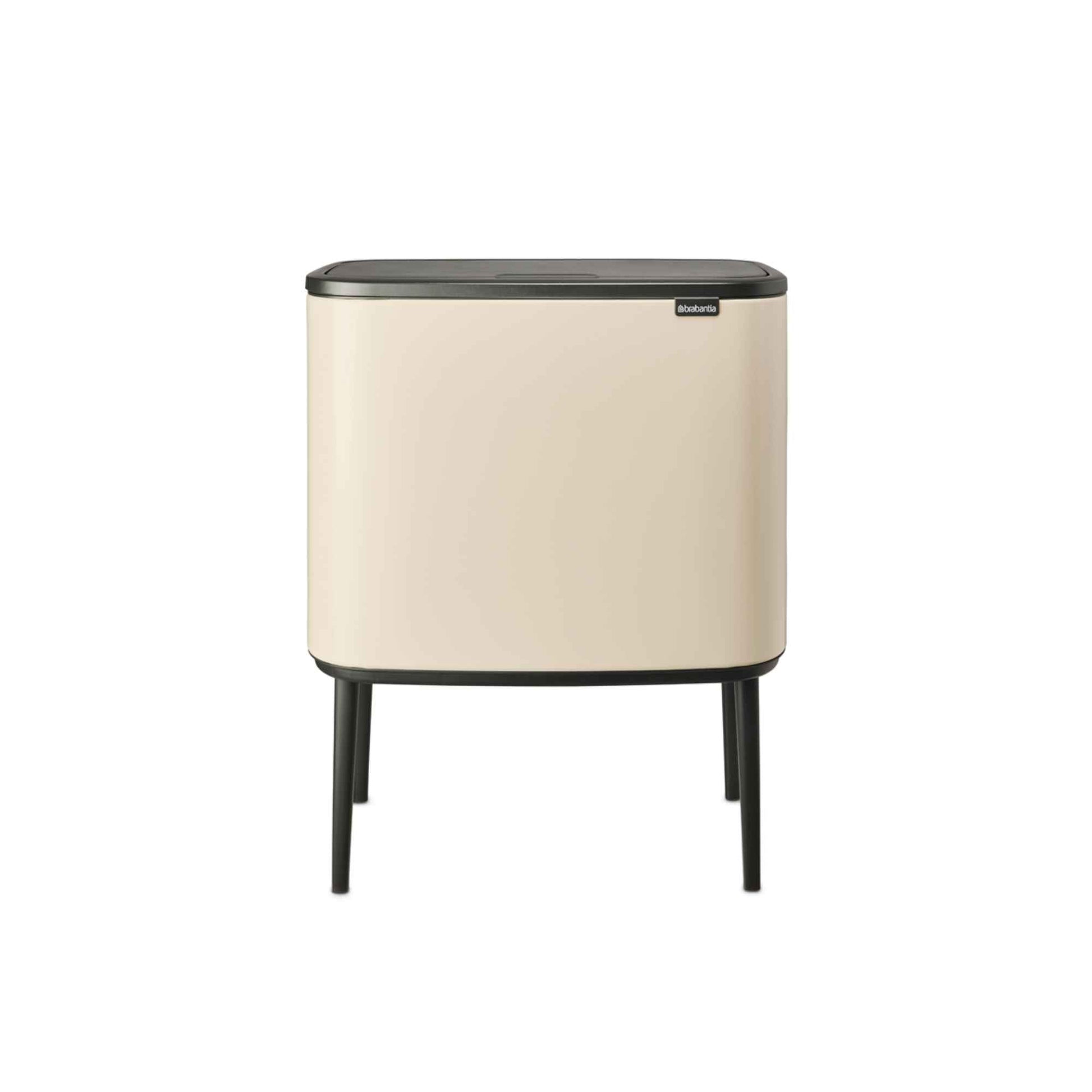 Basurero Bo Touch Balde Plástico 36 Lts Brabantia5#Beige